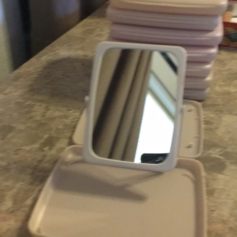 Pink mirror by Mary Kay